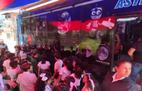 Niñas y niños de Trujillo exploraron el universo en la Ruta Científica Astronómica