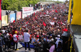 Presidente Maduro fue recibido multitudinariamente en Zulia