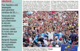 Edición Impresa Correo del Orinoco N° 4.870