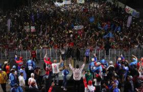 Maduro recibe multitudinario respaldo en los estados Yaracuy, Portuguesa y Lara