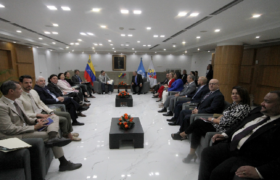 CNE recibe panel de expertos electorales de la ONU