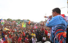 Con alegría el pueblo zuliano recibió al presidente Maduro