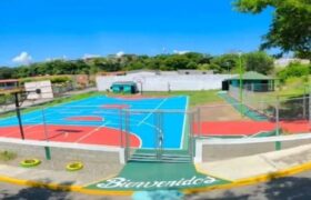 Rehabilitadas dos canchas de usos múltiples en comunidad de Cúa
