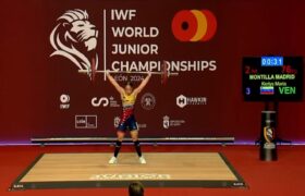 Venezuela consigue bronce en el Mundial de halterofilia en España