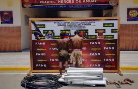 Detención preventiva a dos ciudadanos ejecutando acciones de sabotaje en la Refinería de Amuay
