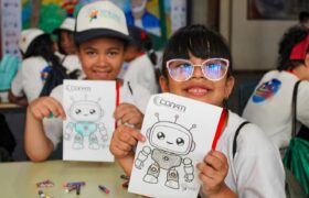 Niños y niñas larenes construyen y programan robots durante “Vacaciones Científicas y Tecnológicas”