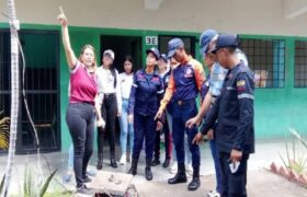 Cuerpos policiales y el Frente Preventivo evalúan unidades educativas