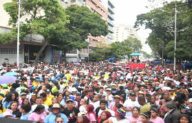 Juventud Patriótica del PSUV celebra sus 16º aniversario con movilización en Caracas