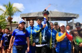 Antorcha de los Juegos Nacionales arribó a Falcón