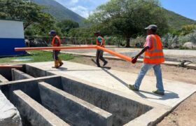 Planta de Tratamiento de Choroní presenta 80 % de avance en su rehabilitación