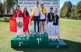 Venezuela brilló en el Sudamericano Pre-Juvenil de Golf