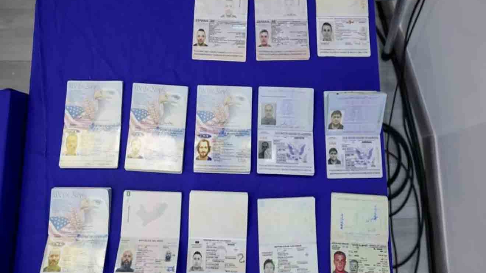 Mercenarios capturados