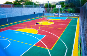 Rehabilitan polideportivo Francisco de Miranda en municipio Cristóbal Rojas