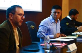 Canciller Gil participa en reunión preparatoria al Foro Mundial contra el Fascismo