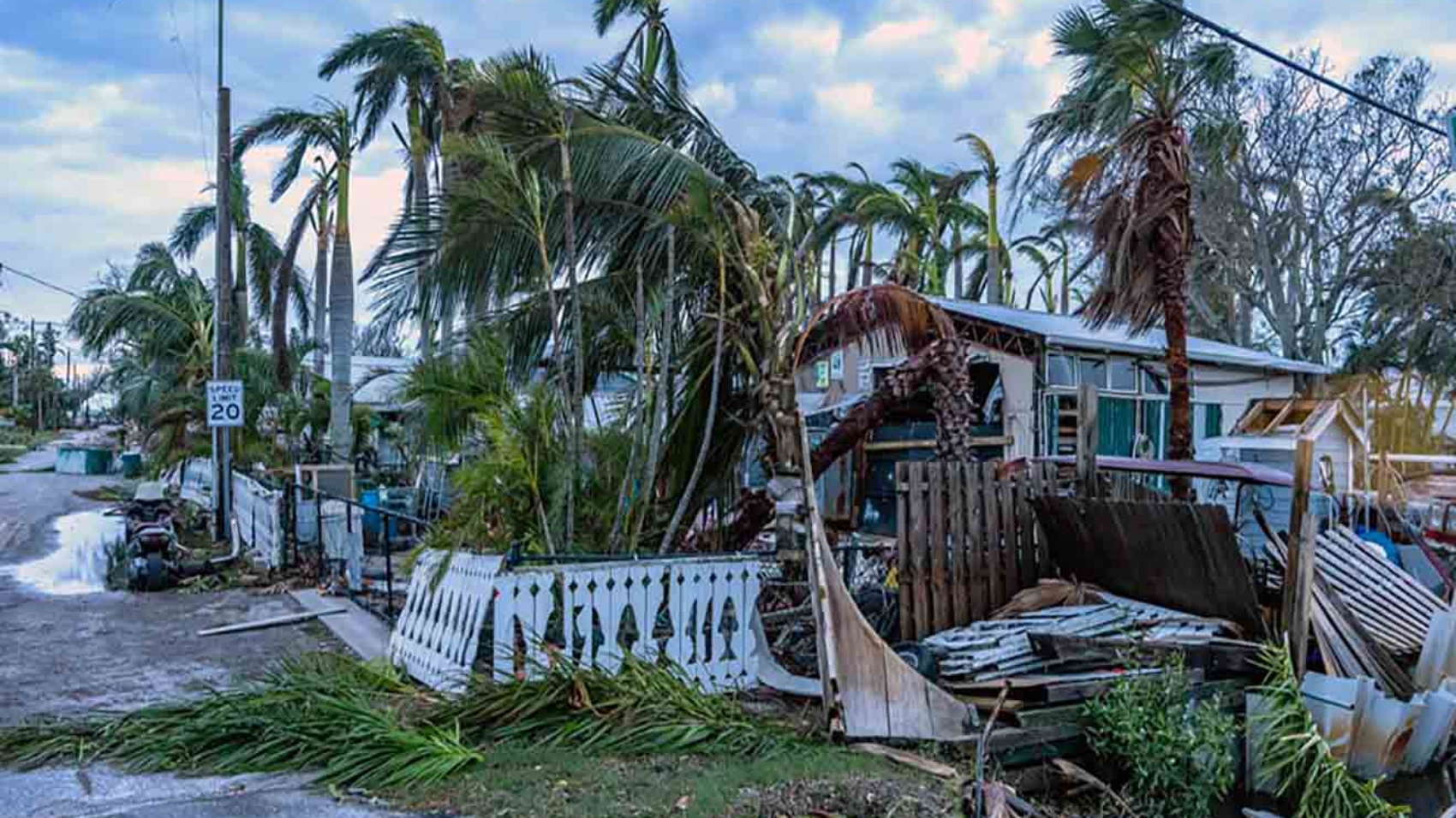 Secuelas del huracán Milton en Florida