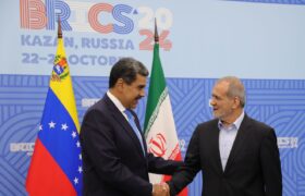 Presidente Maduro sostiene encuentro con su par iraní Masoud Pezeshkian