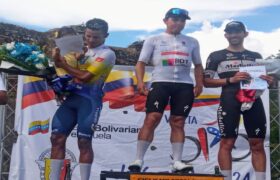 Team Medellín lidera la quinta etapa de la Vuelta a Venezuela