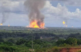 Reportan la explosión de una planta de gas en Venezuela