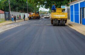 Inspeccionan avances del Plan Comunal de Asfaltado 2024 en Anzoátegui