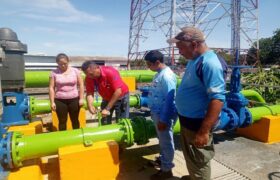 Rehabilitan estación de bombeo Casa del Educador en el estado Apure