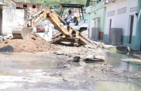 Sustitución de colectores de aguas residuales inicia en San Mateo