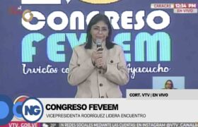 Vicepresidenta Rodríguez: Los jóvenes están construyendo el futuro de Venezuela con sus propias manos