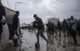 Intensas lluvias profundizan la crisis humanitaria en la Franja de Gaza