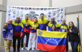 Karate venezolano sordolímpico arrasa en Brasil