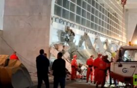 14 muertos por el derrumbe del tejado de una estación de trenes en Serbia