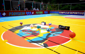 Rehabilitan escuela y polideportivo en municipio Cristóbal Rojas