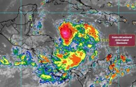 Alertan de un potencial ciclón tropical en el mar Caribe