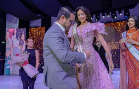 Nicolle López de CVG Casa Matriz es coronada Reina de los XLIII Juegos Interempresas de Guayana