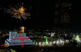 Encendido de luces navideñas en Ciudad Guayana crea espacios de alegría
