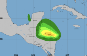 Nicaragua declara alerta amarilla por la tormenta tropical Sara