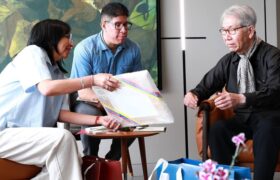 Vicepresidenta Rodríguez recibe visita del arquitecto Riken Yamamoto