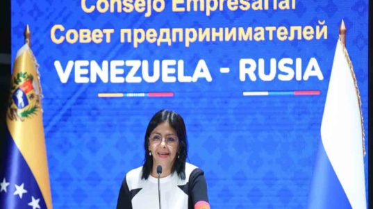 vicepresidenta-ejecutiva-delcy-rodriguez-en-consejo-empresarial-rusia-venezuela