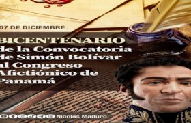 Venezuela recuerda los 200 años de la convocatoria al Congreso Anfictiónico de Panamá
