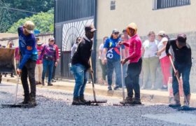 Calles de Naguanagua fueron rehabilitadas con 10 mil toneladas de asfalto en 2024