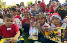 Niños y niñas de Guárico recibieron al Niño Jesús en Navidad