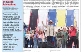 Edición Impresa Correo del Orinoco N° 5.009