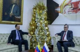 Canciller Gil revisa con embajador ruso agenda de cooperación bilateral