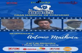Con el Festival de Cine Gran Mariscal de Ayacucho celebrarán los 257 años de Güiria