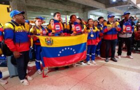 Venezuela recibe a los subcampeones escolares suramericanos 2024