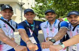 Inició el Campamento Nacional de Espada con destino a Qatar