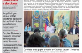 Edición Impresa Correo del Orinoco N° 5.049