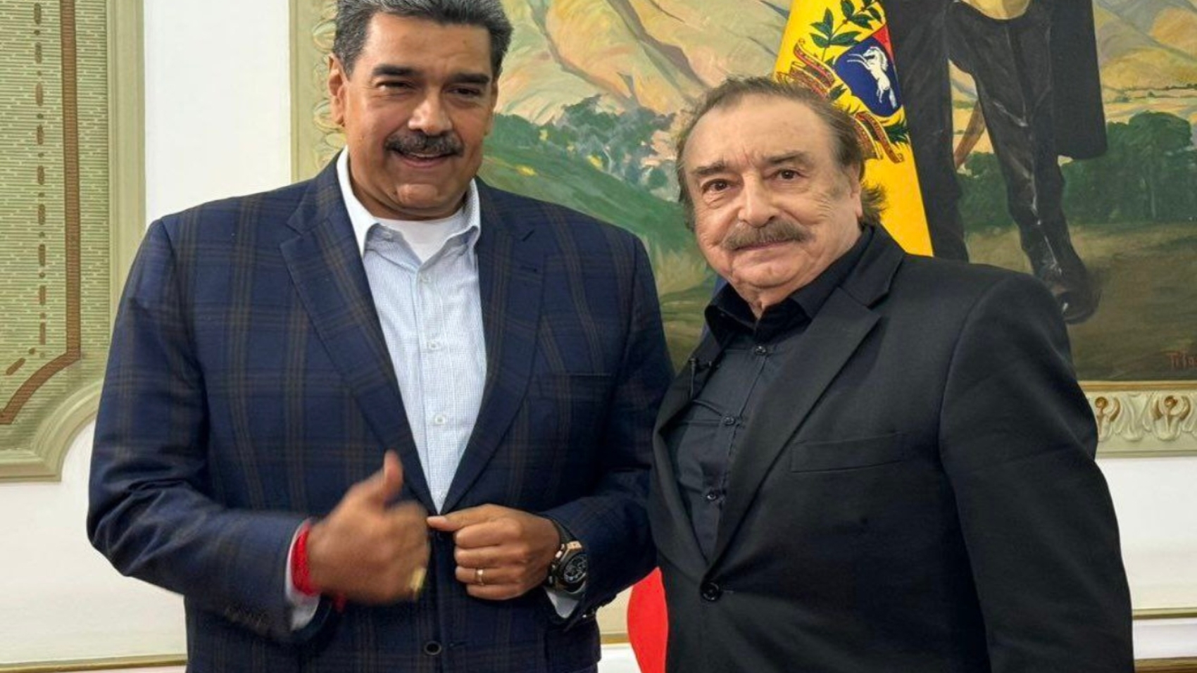 Maduro y Ramonet