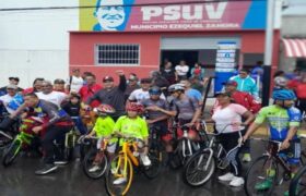 Monagas realizó Gran Bicicletada por la Paz y la Alegría