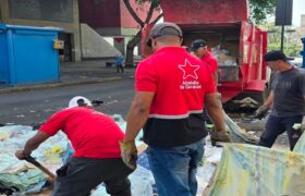 Caraqueños resaltan la labor de limpieza realizada en las 22 parroquias de la capital