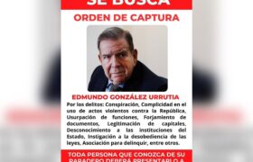 Cicpc anuncia recompensa de100 mil dólares por información sobre el paradero Edmundo González Urrutia