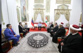 Presidente Maduro sostuvo reunión con autoridad religiosa del Líbano Alí Muhammad Al Ghazzawi